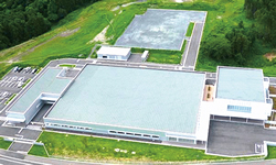 Completed Oarai Onukidai Facility, a measuring facility using next-generation glass dosimeters.